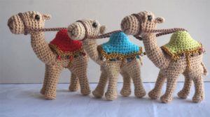 Knitting Amigurumi Camel Free Pattern Tutorial